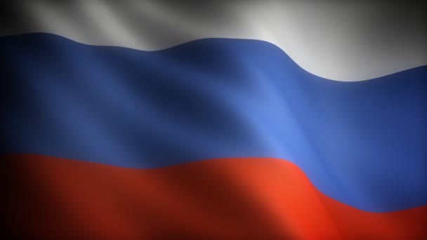 Flag of Russia - Footage, Video