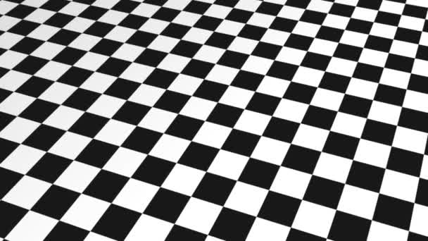 Checkered Motion Background - Footage, Video