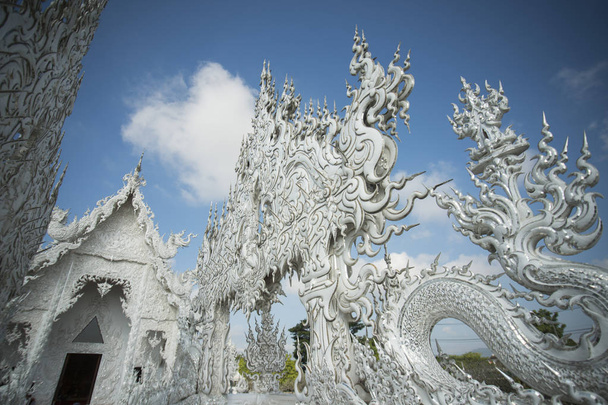 white temple,  Thailand. - Photo, Image