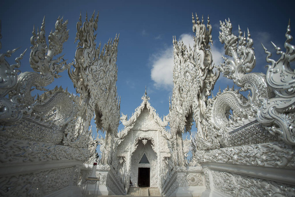 white temple,  Thailand. - Foto, immagini