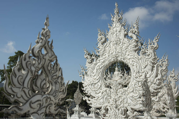 white temple,  Thailand. - Фото, зображення