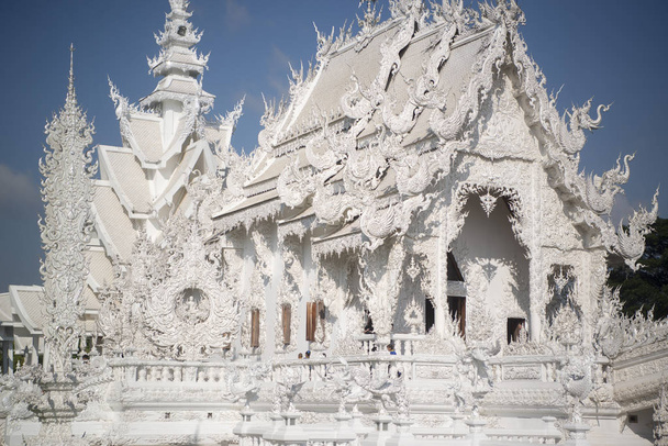 white temple,  Thailand. - Foto, Imagen
