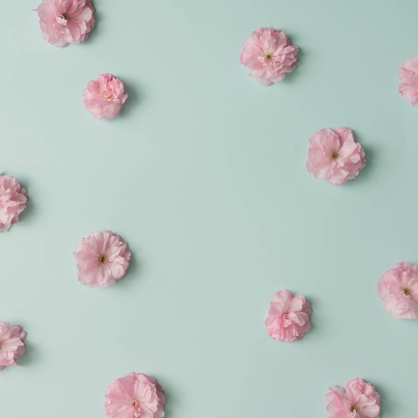mooie roze bloemenpatroon - Foto, afbeelding