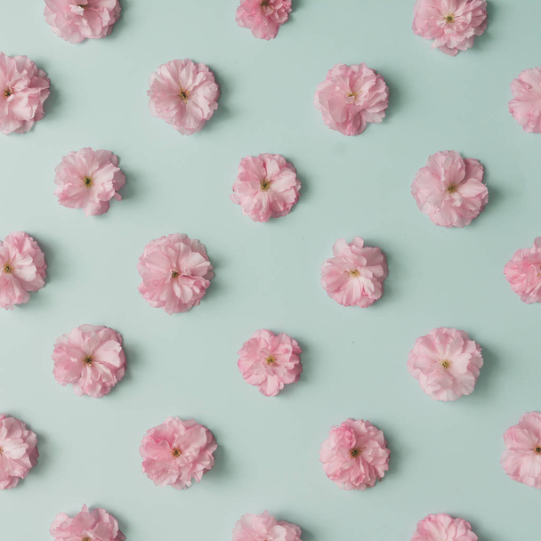 όμορφο ροζ λουλούδι μοτίβο - Φωτογραφία, εικόνα