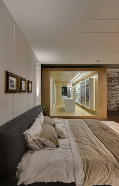 Interior in loft style - Фото, изображение