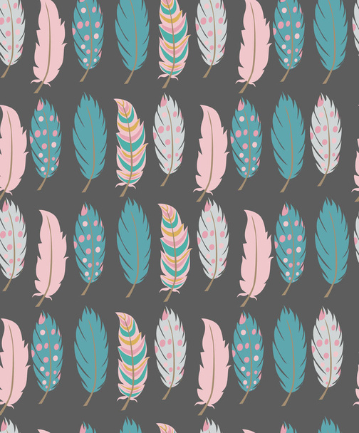 Seamless pattern in aztec style - Vector, Image