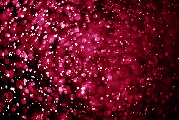 Glitter ελαφρύ κόκκινο bokeh θολή - Φωτογραφία, εικόνα