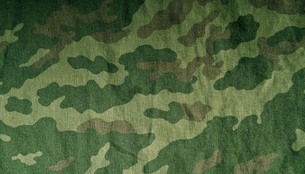 Vieux motif de tissu de camouflage
. - Photo, image