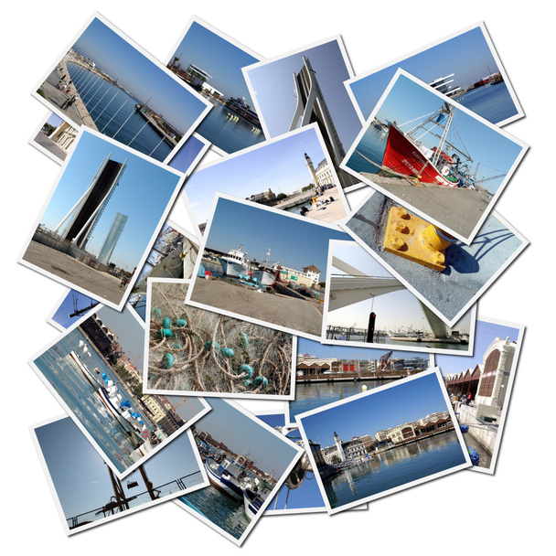 Porto de Valência em Espanha (Europa
) - Foto, Imagem