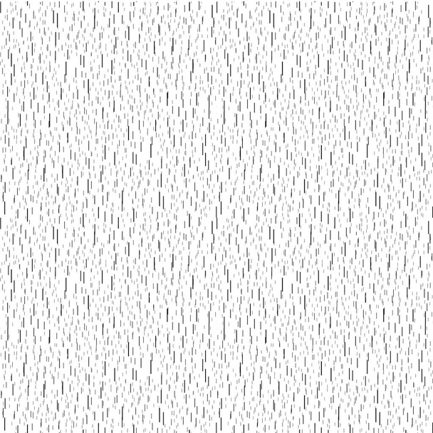 孤立した抽象的な様式化された雨背景、水に落ちるドロップ テクスチャ、白い背景ベクトル図の黒い垂直線 - ベクター画像