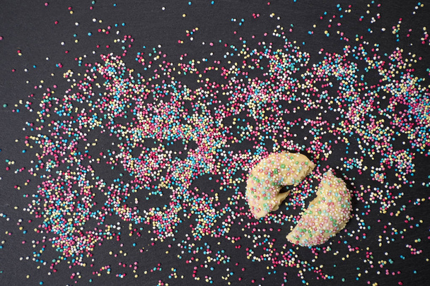Colored sugar biscuits - Fotografie, Obrázek