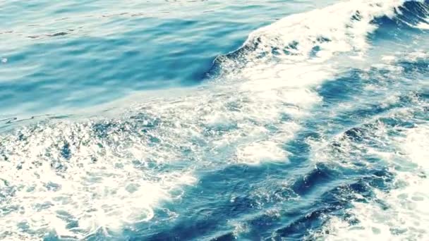 Αργή κίνηση των κυμάτων σε μια θάλασσα της Μεσογείου, Hd - Πλάνα, βίντεο