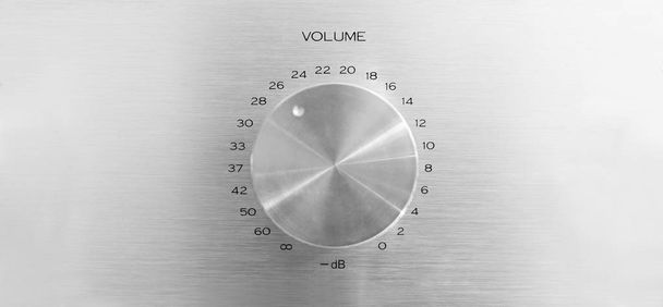 botão de volume de alumínio
 - Foto, Imagem