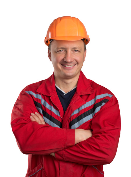 Construtor feliz
 - Foto, Imagem