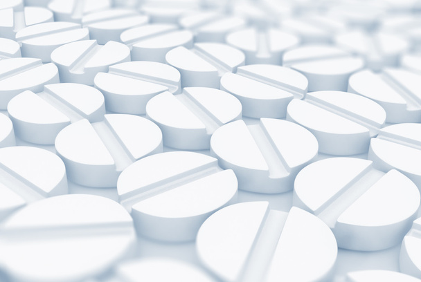 White pills - Фото, изображение