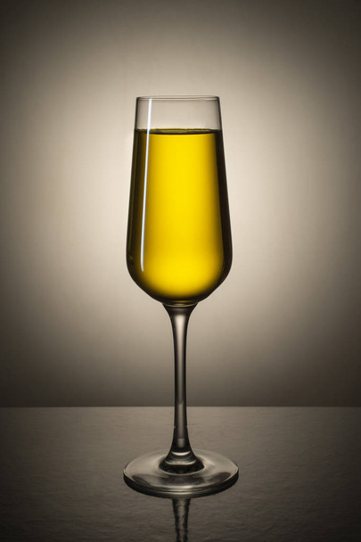 Still-life of glasses with the colored liquid - Φωτογραφία, εικόνα