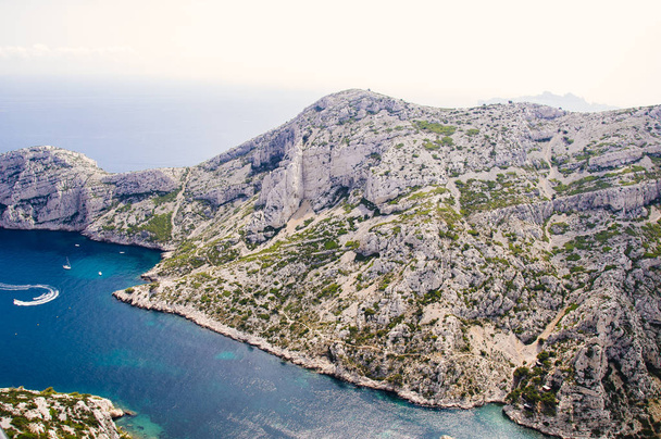 Марсель бухти в Середземному морі - Фото, зображення