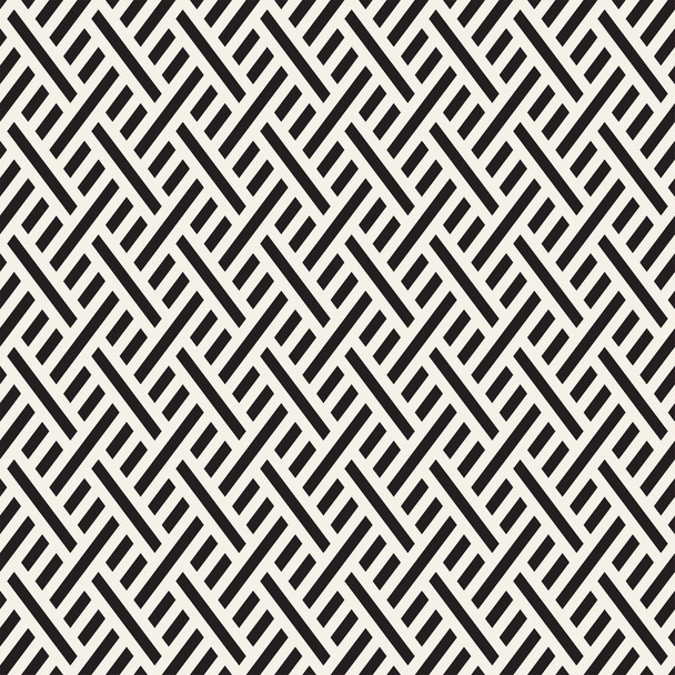 Abstract Geometric Pattern With Stripes Lattice. Seamless Vector Background - Vector, Imagen
