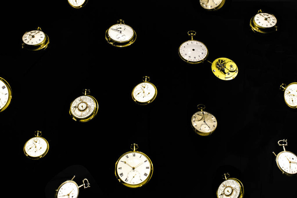 rain antique clocks  - Photo, Image