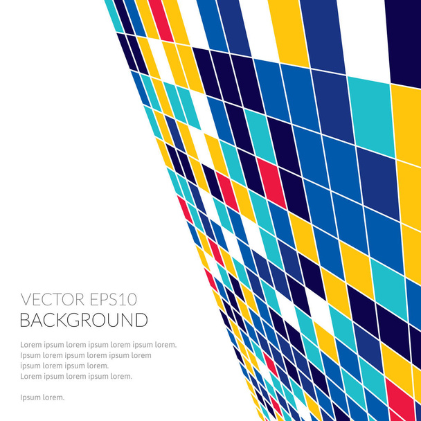 Abstract background with many moving shapes. - Vector, Image
