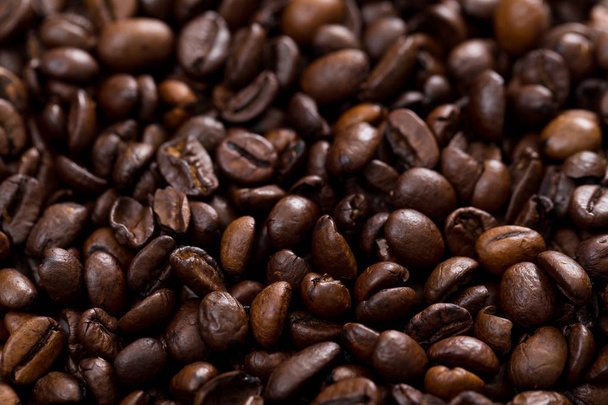 Textura de grano de café tostado
  - Foto, imagen