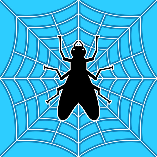 Přílet pavouk - Vektor, obrázek