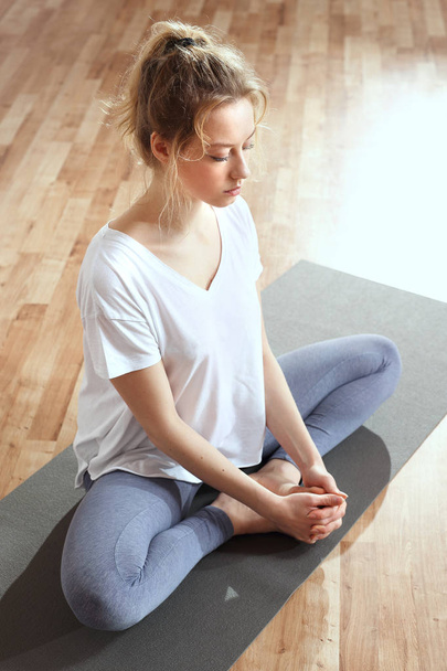 Yoga and meditation. - Valokuva, kuva