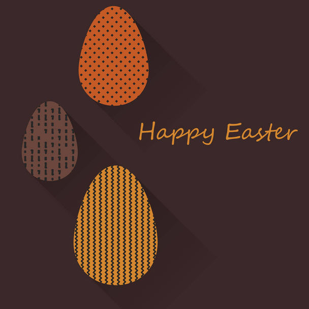 Happy Easter greeting banners. Eps10 Vector illustration - Vector, Imagen