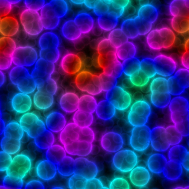 Vynásobením toxické červené a světlé modré bakterie ve špinavé vodě - Fotografie, Obrázek