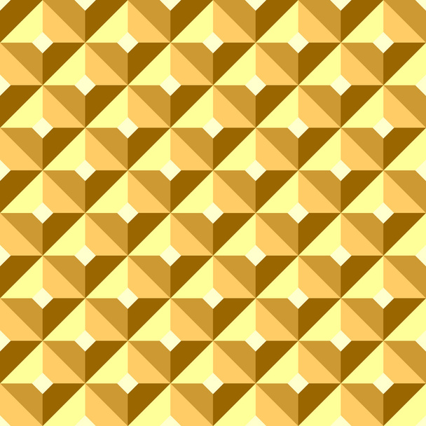 Seamless relief gilt pattern. - Vector, Image