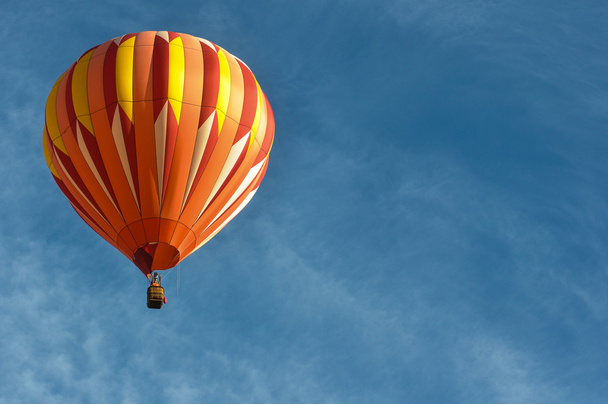 Orange Hot Air Balloon - Photo, Image