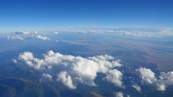 Luftaufnahme über den Wolken in 4k - Filmmaterial, Video