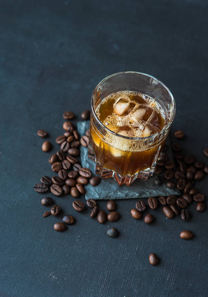 Coffee liqueur with ice - Photo, image