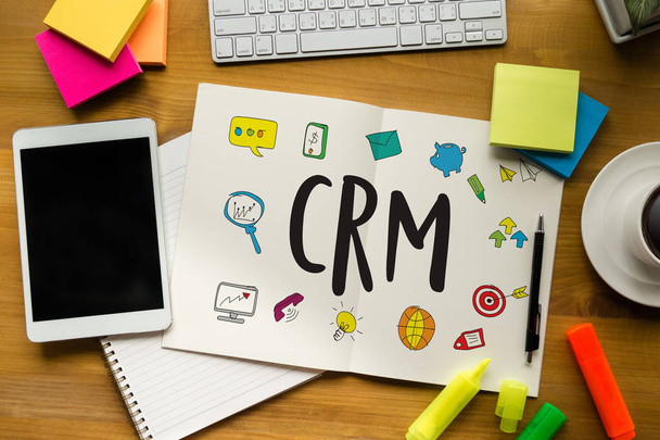 Business Customer CRM Management Analysis Service Concept , Cust - Fotó, kép