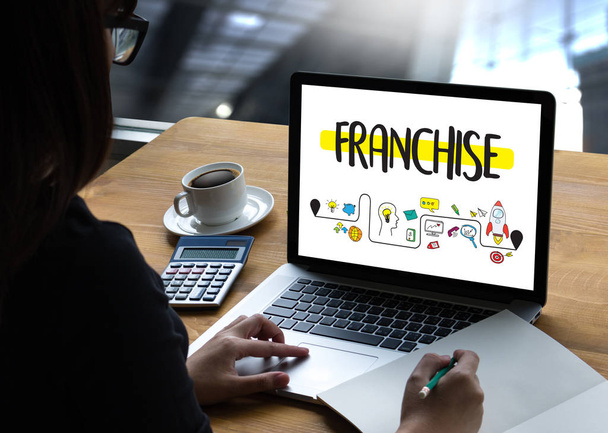 FRANCHISE  Marketing Branding Retail and Business Work Mission C - Zdjęcie, obraz