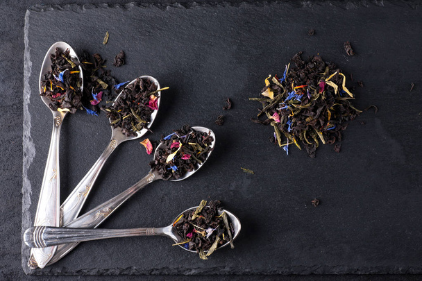 Bergamotte grüner Tee - Foto, Bild