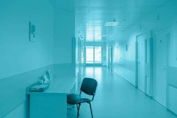 Nemocniční koridor - barevný obraz - Fotografie, Obrázek
