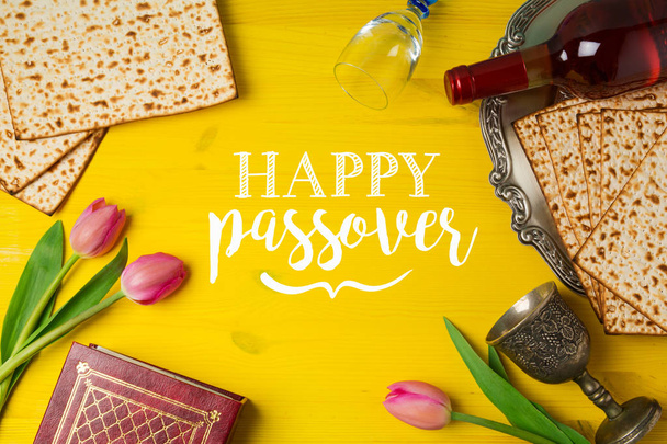 Jewish holiday Passover Pesah celebration - Фото, изображение
