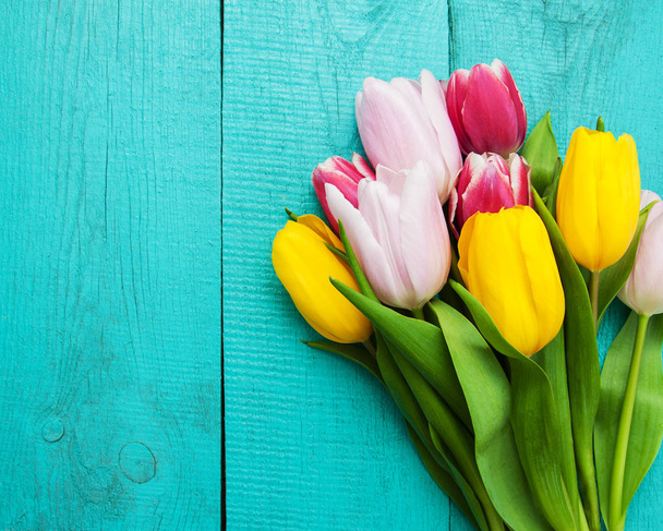 primavera tulipas flores - Foto, Imagem