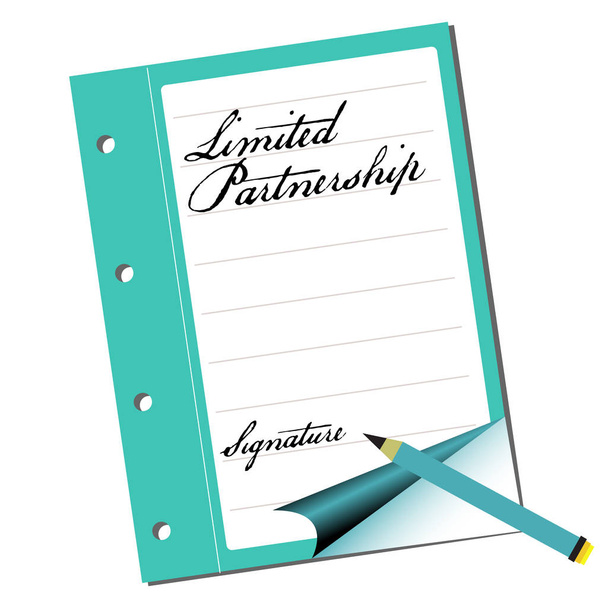 Limited partnership document - Vector, Image