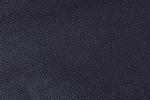 Luxury blue leather on macro. - Foto, imagen