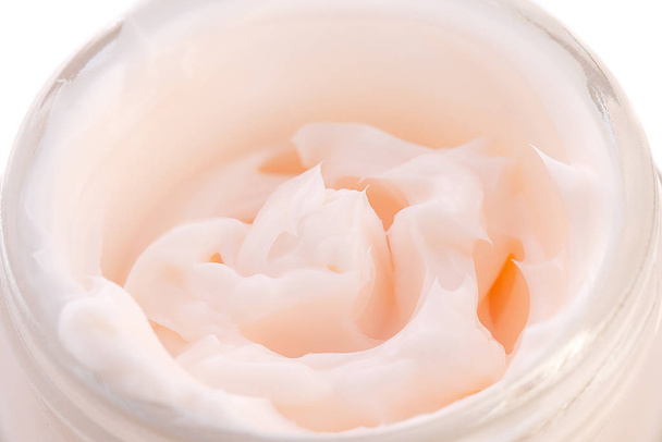 sample cream, cosmetics spa, white background - Photo, Image