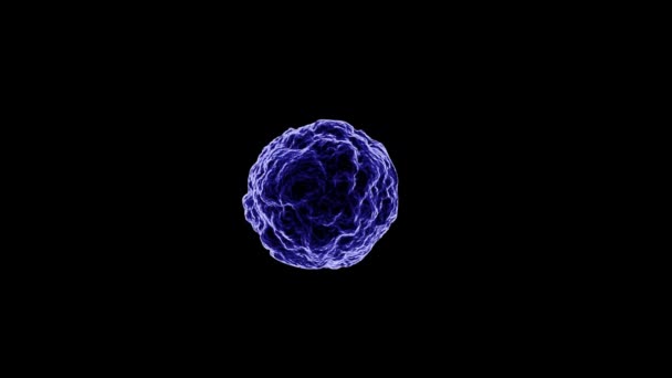 3D ιατρική απεικόνιση του ιού - Πλάνα, βίντεο