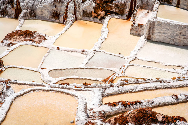 Mina de sal en terrazas
 - Foto, imagen