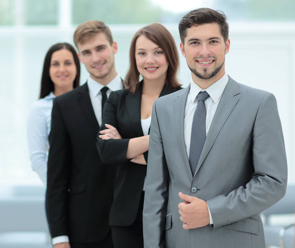 Group of successful business people looking confident - Foto, Imagen