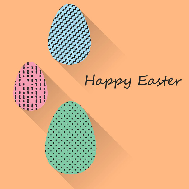 Happy Easter greeting banners. Eps10 Vector illustration - Vektor, obrázek