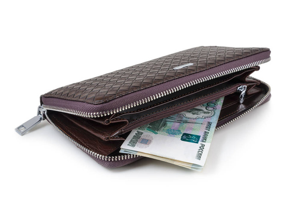 Wallet with rubles - Foto, Bild