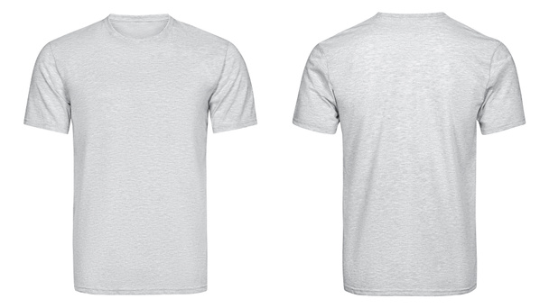 T-shirt gris, vêtements
 - Photo, image