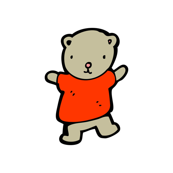 Brown Teddy Bear - Вектор, зображення