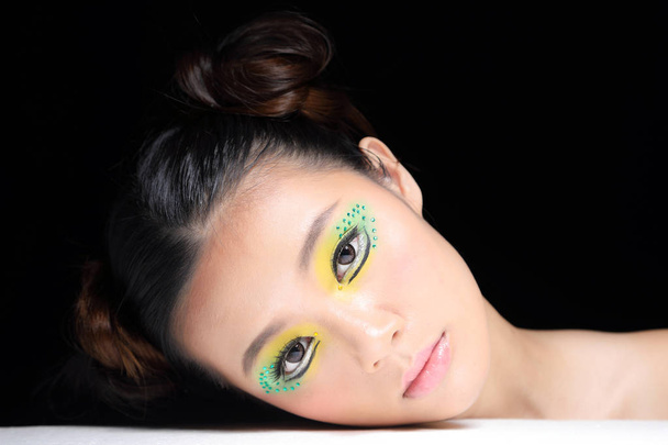 Asijské ženy módní make - Fotografie, Obrázek